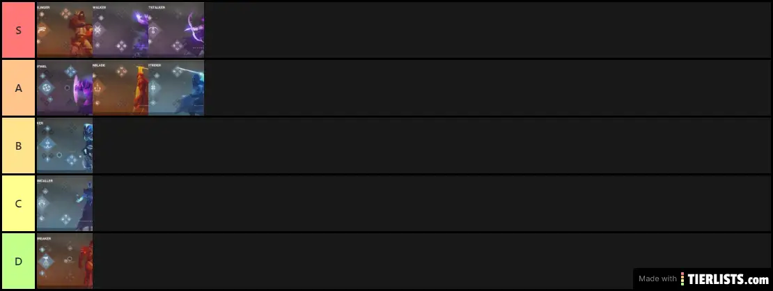 destiny subclasses