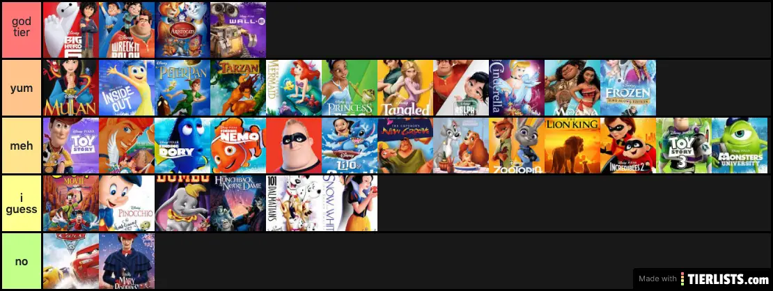 disknee movies