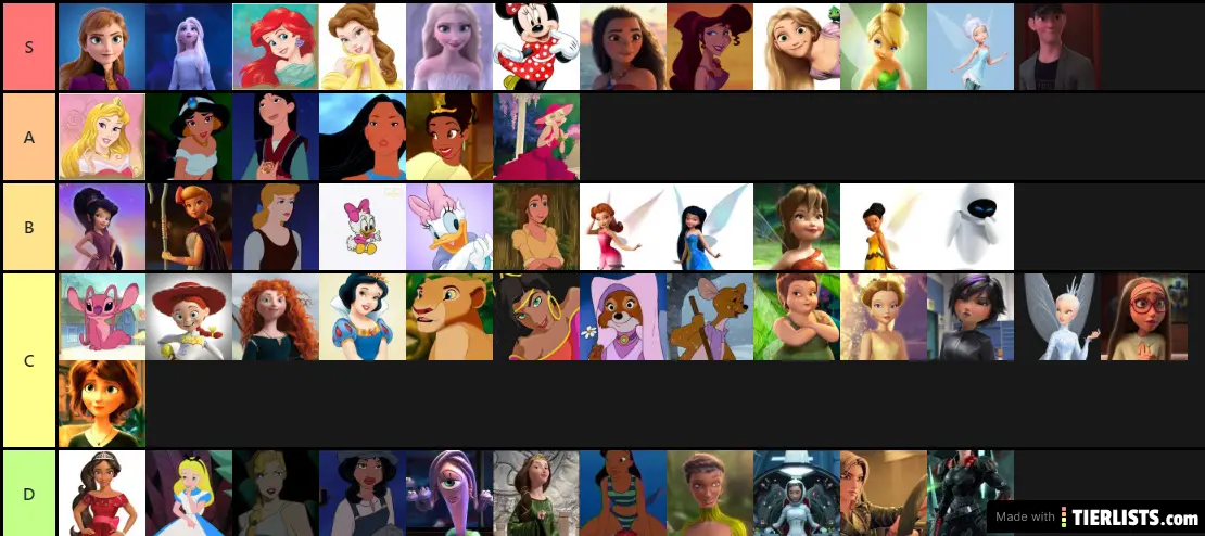 disney females