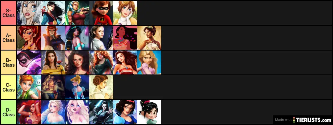 Disney Heroines