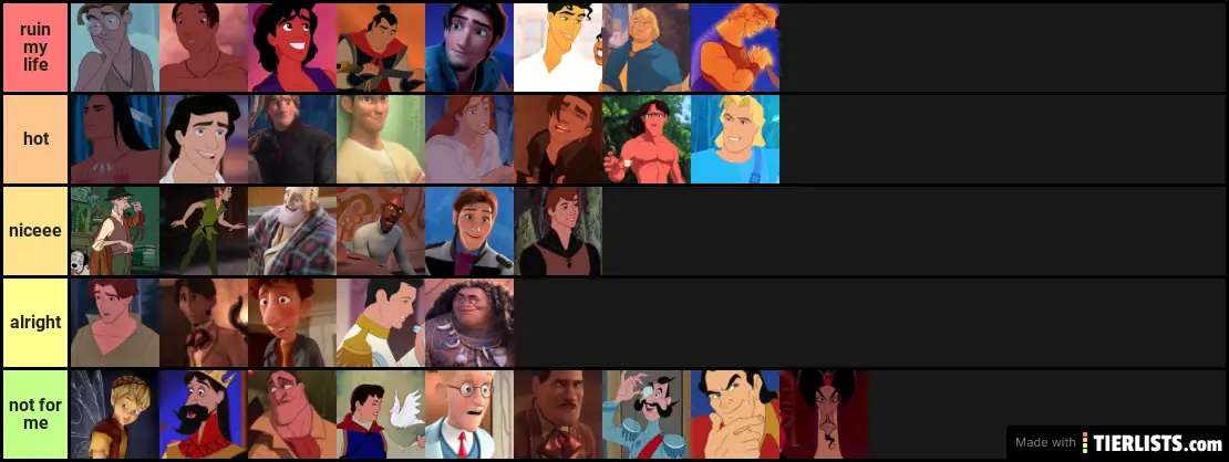 disney men