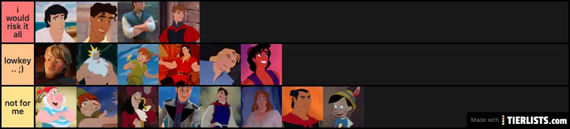 disney men