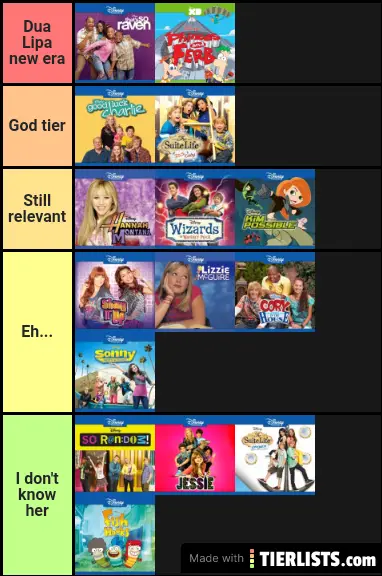 Disney original shows