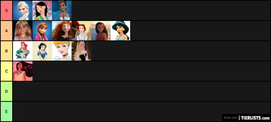 disney princesses