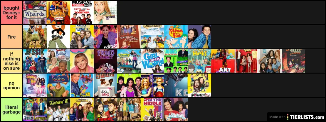 disney shows