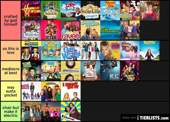disney tv shows