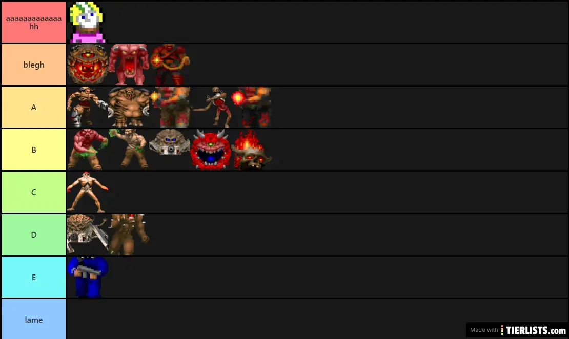 doom 2 monsters