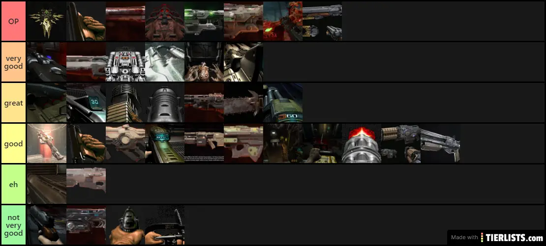 Doom Weapons