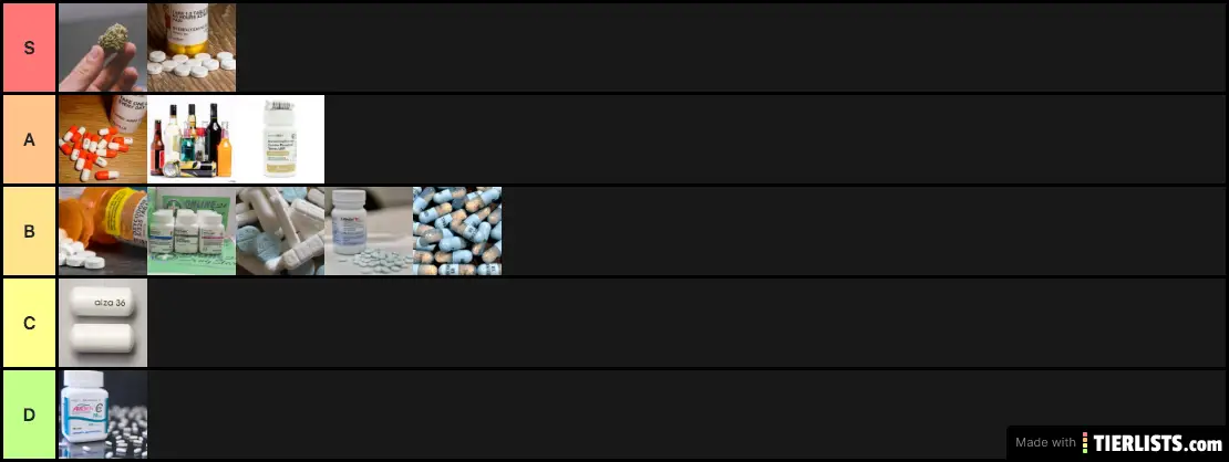 drugs i've done