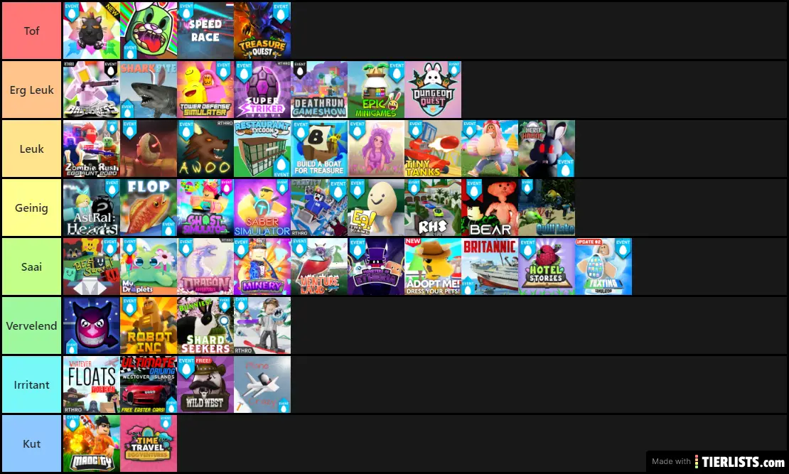 Egg list