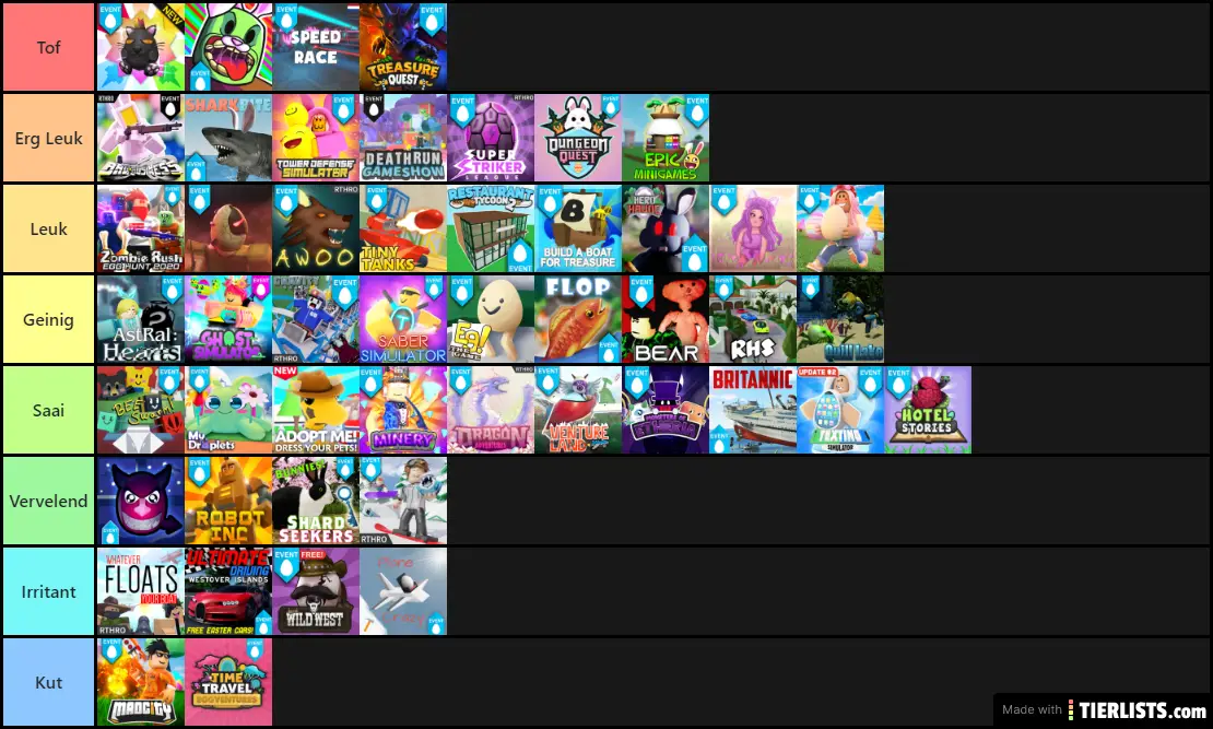 Egg list