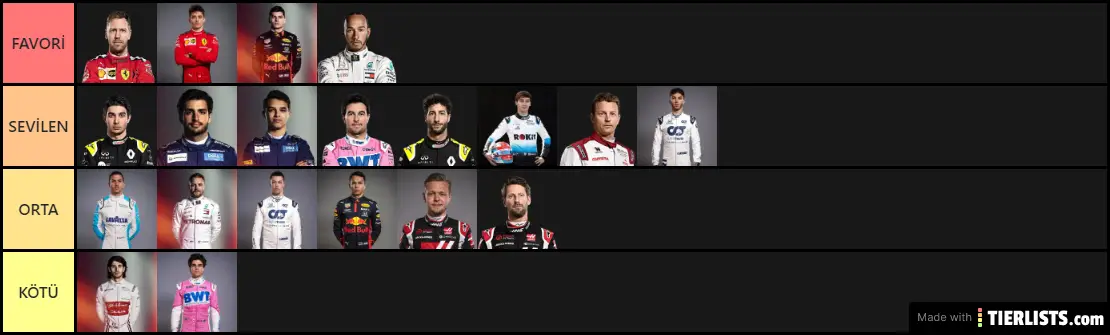 F1 Drivers