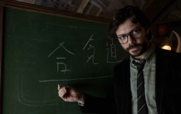 male characters in money heist