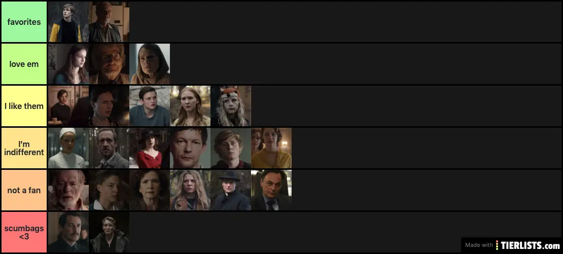 favorite dark characters