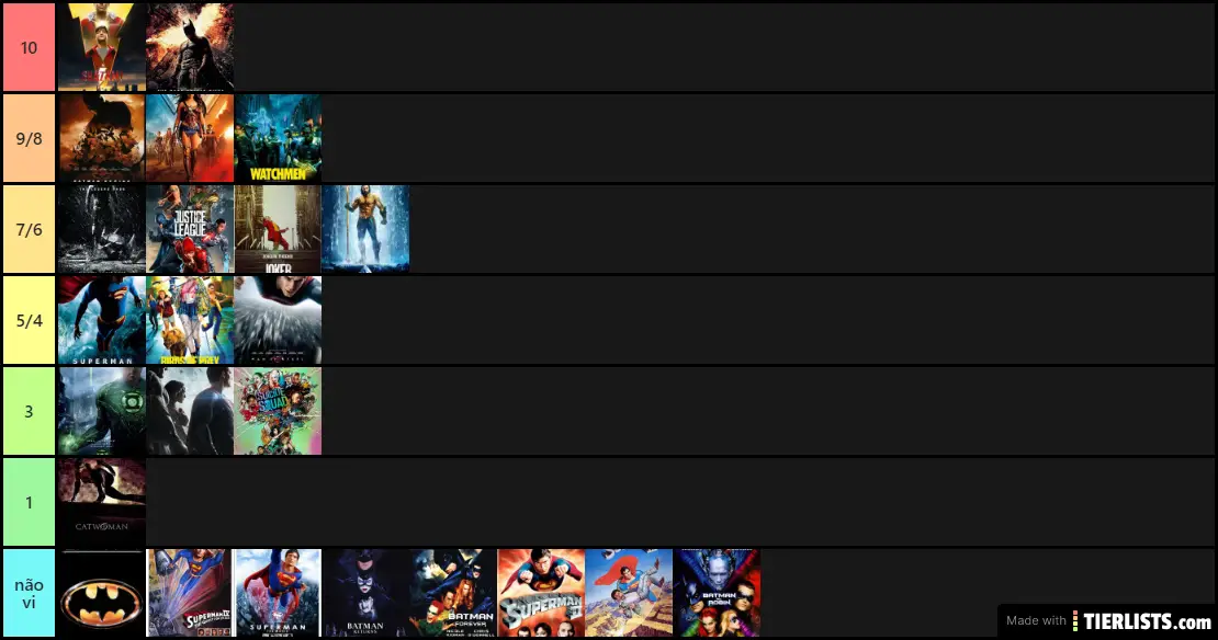 filmes da DC