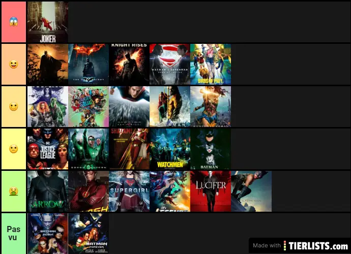 Films/Séries DC comics