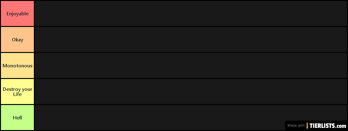 Final Fantasy 1 Tier List