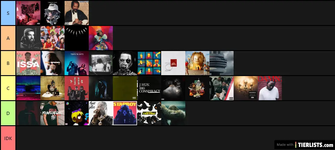 final owen album tier
