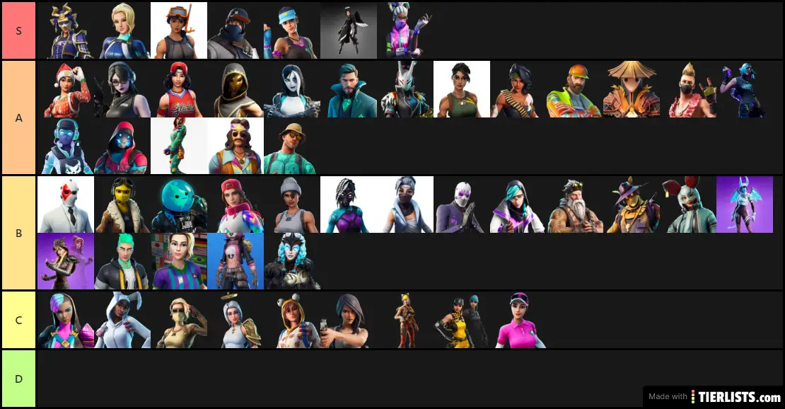 Fortnite skins