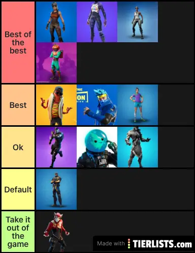 Fortnite skins