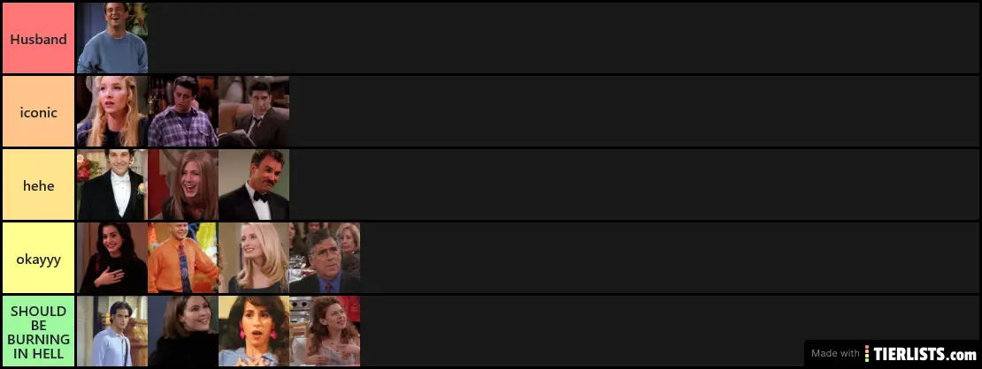 friends characters