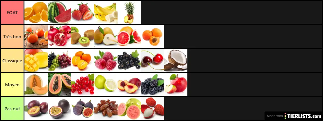 frutas