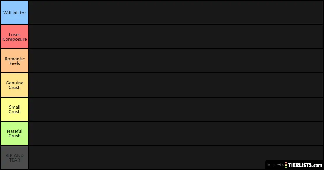 Fukami's Intimacy List