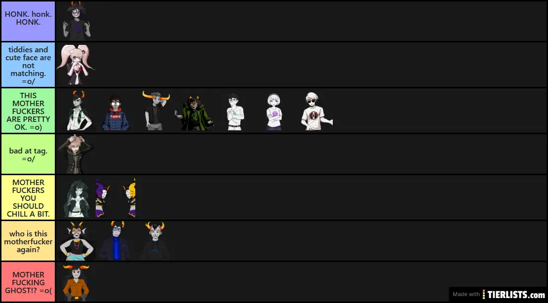 gamzee's opinion