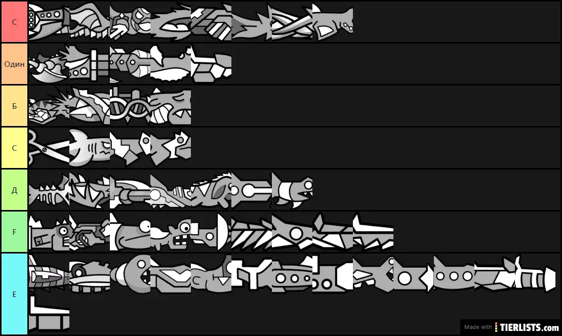 geometry dash my icon tierlist