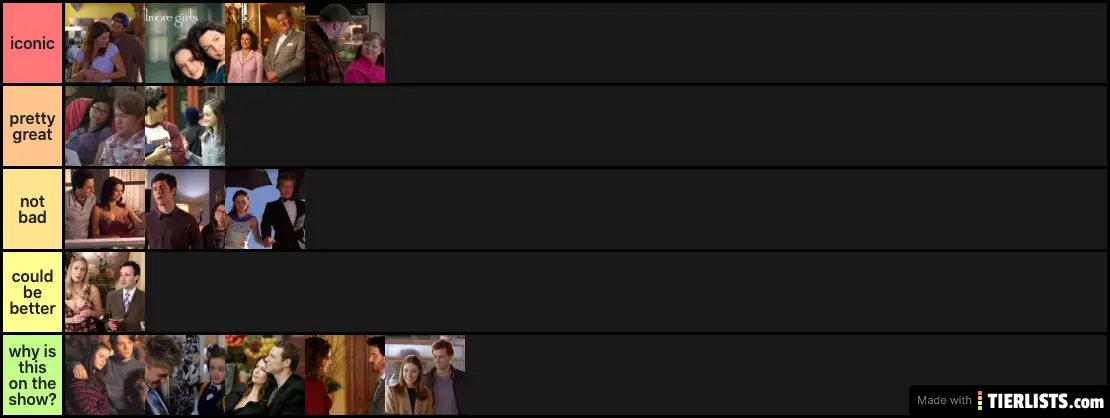 Gilmore Girls Couples