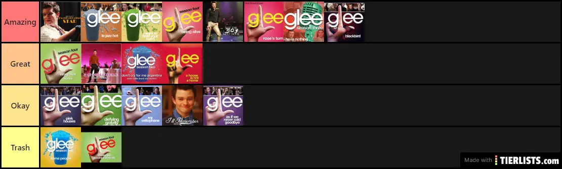 Glee Kurt Hummel Solos