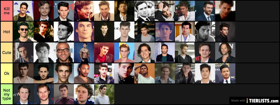 Guys from tv shows I would risk everything for