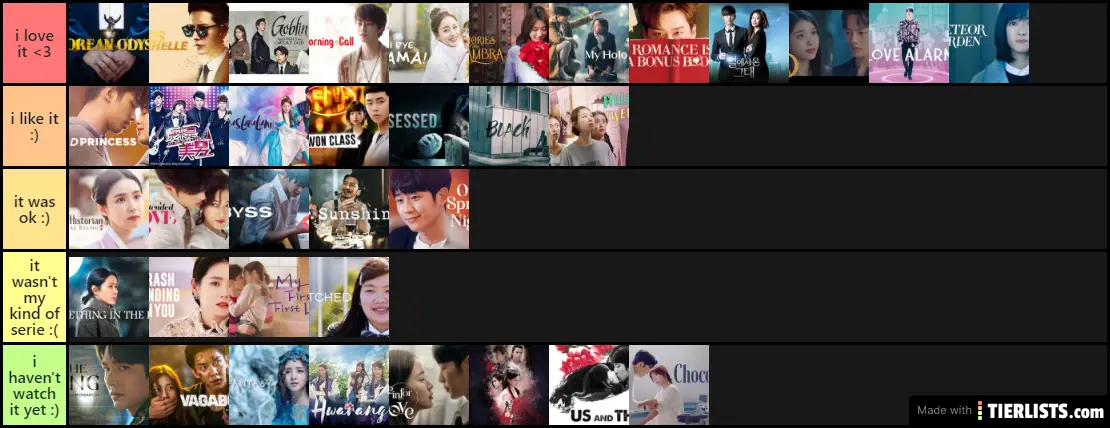 here is my own list of them