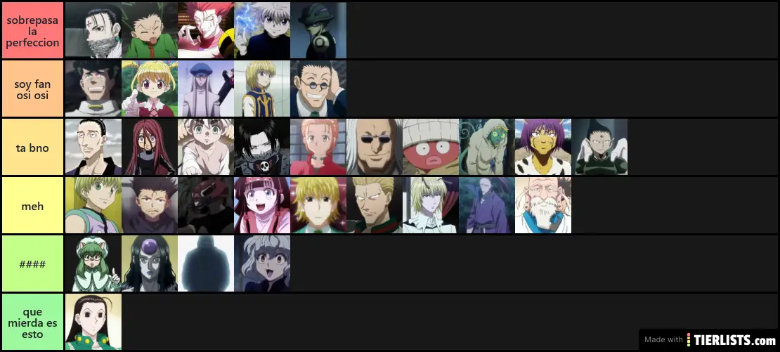 Hunter x Hunter osiosi
