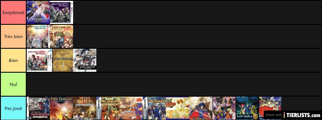 Jeux Fire emblem