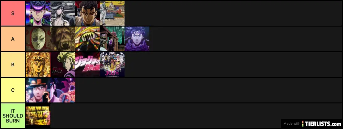 JOJO OPENINGS AND ENDINGS