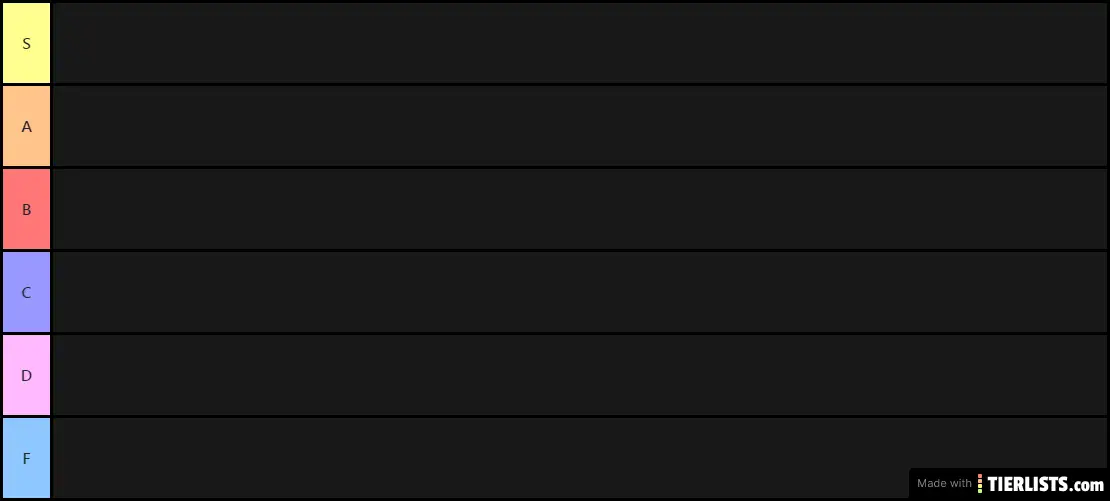 Kdrama Tier List