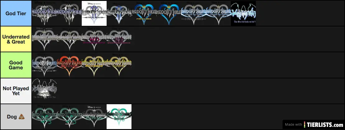 Kingdom Hearts: Dark Seeker Saga (+ The World Ends With You Because... You Know Why)