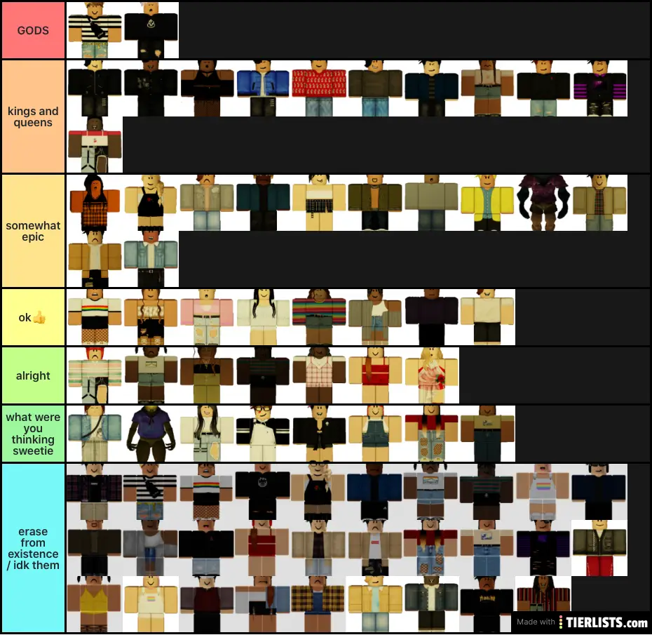 kitkat5759 flicker tier list