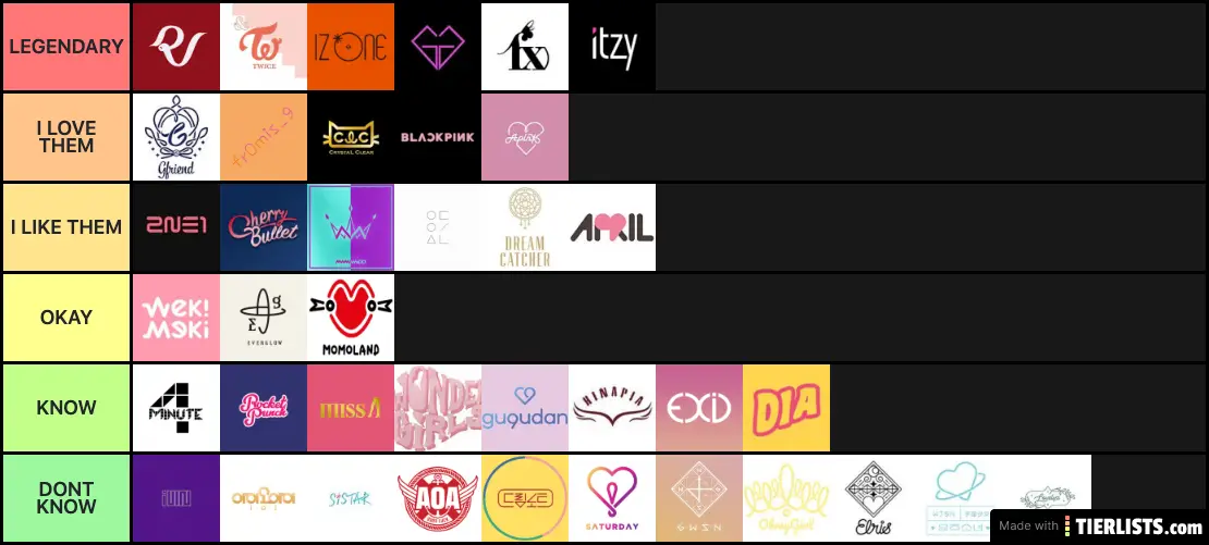 Kpop Girl Groups