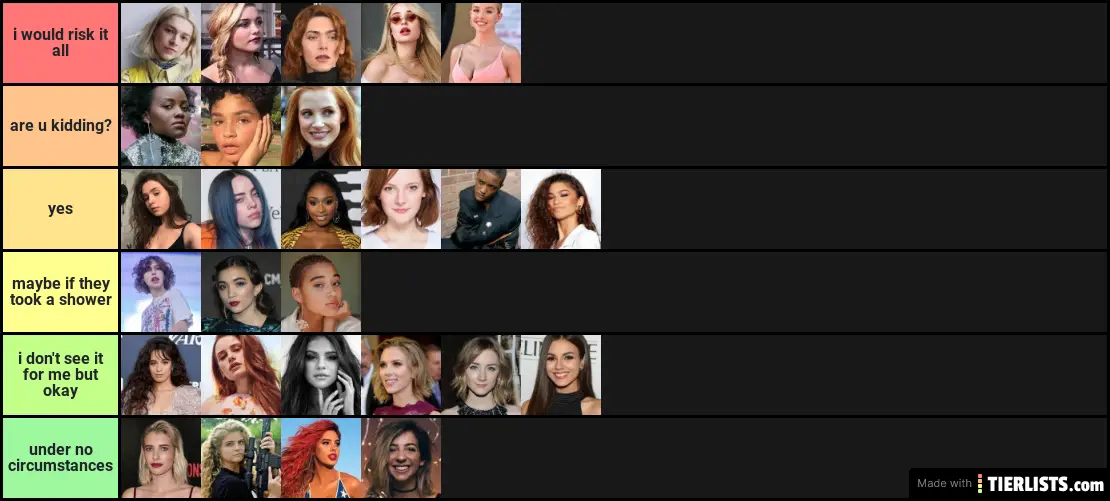 ladies tiers