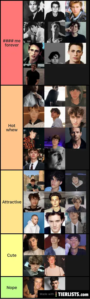 List of hot men