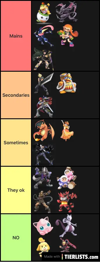 Lista de smash bros