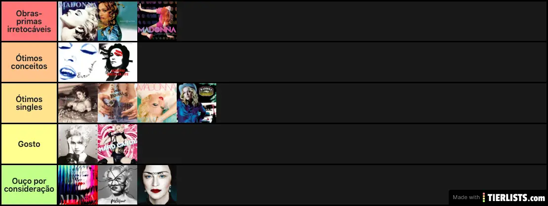 Madonna Albums