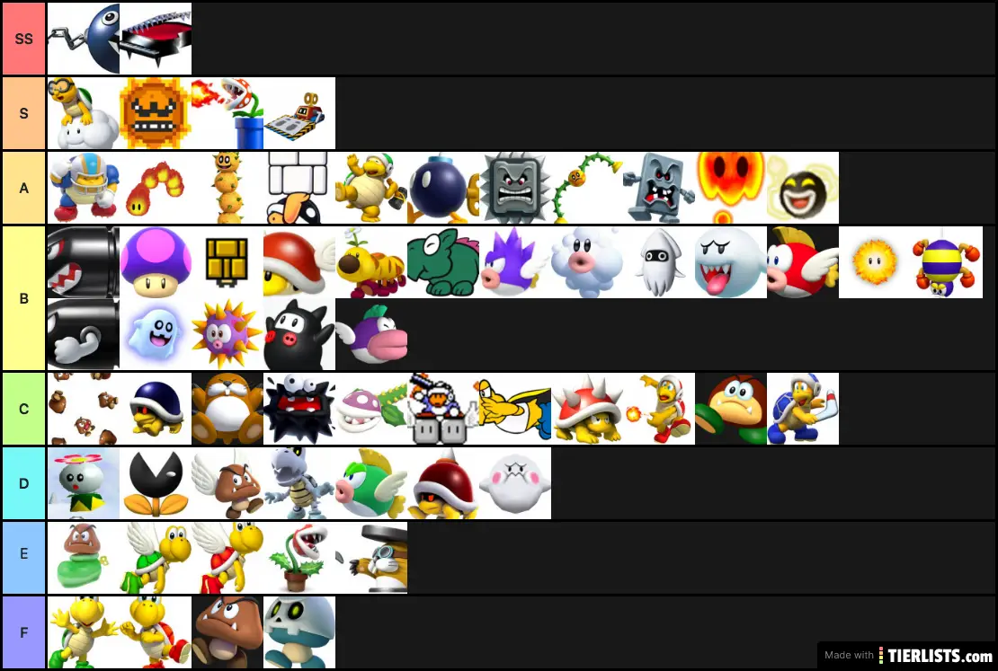 mario enemies mario enemies