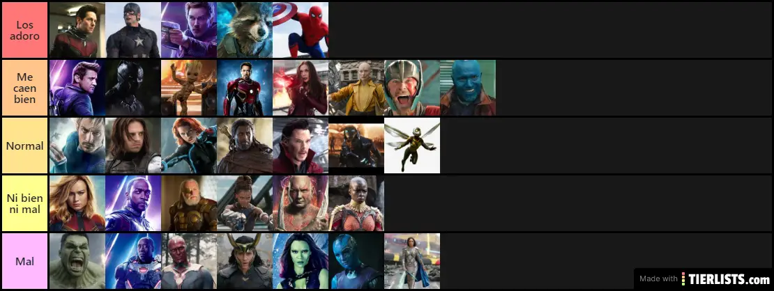 marvel heroes