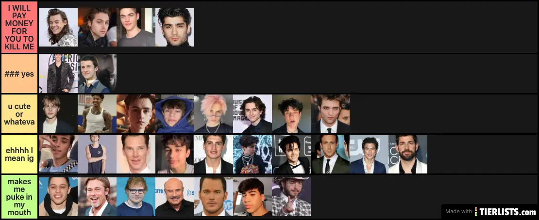 men i'd let murder me