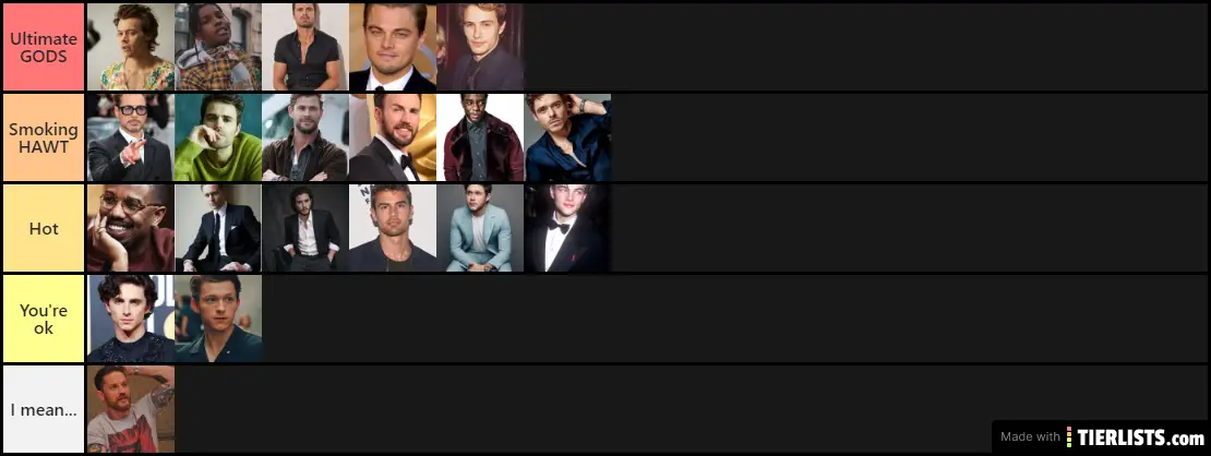 Men who could kill me and I would be fine with IT