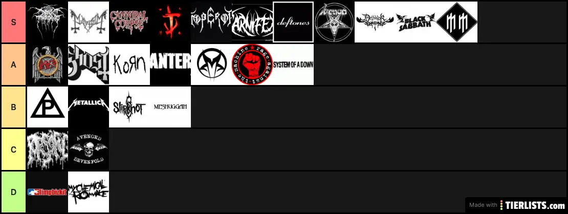 metal bands