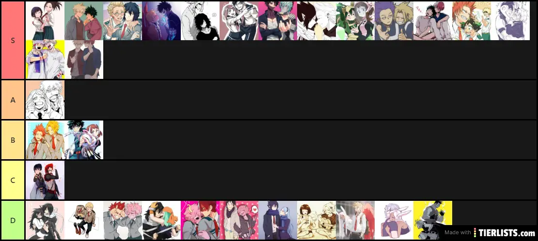 mha ships ( I'm weird)